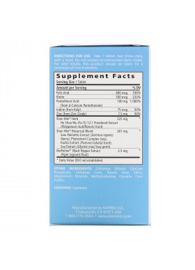 Natrol, Shen Min, Advanced Men's Hair Strengthening Formula, 60 Tablets