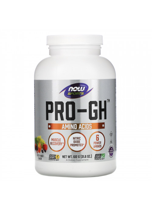 Now Foods, Sports, Pro-GH, Fruit Punch, 21.6 oz (612 g)