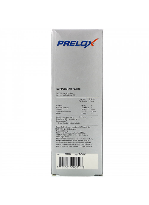 Purity Products, Prelox, 60 Tablets
