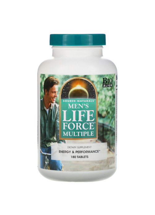 Source Naturals, Men's Life Force Multiple, 180 Tablets
