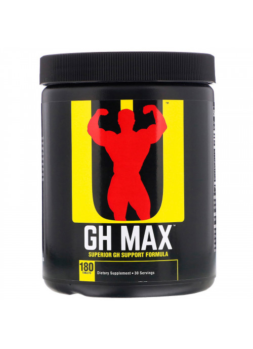 Universal Nutrition, GH Max, Superior GH Support  Formula, 180 Tablets