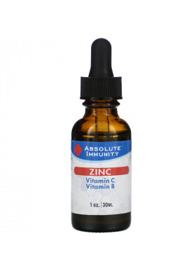 Absolute Nutrition, Immunity, Zinc with Vitamin C & Vitamin B, 1 oz (30 ml)