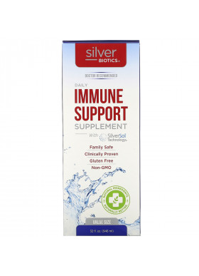 American Biotech Labs, Silver Biotics, Daily Immune Support Supplement, 32 fl oz (946 ml)