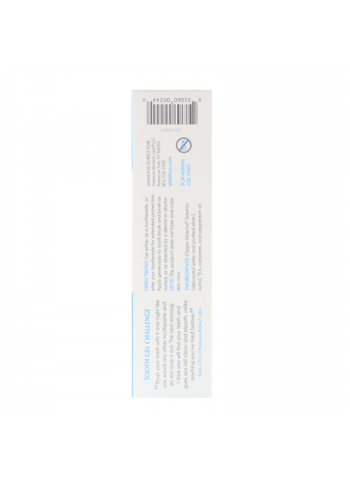 American Biotech Labs, Silver Biotics, Tooth Gel, Glacial Mint, 4 oz (114 g)