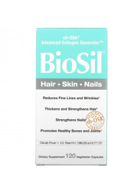 BioSil by Natural Factors, ch-OSA Advanced Collagen Generator, 120 Vegetarian Capsules
