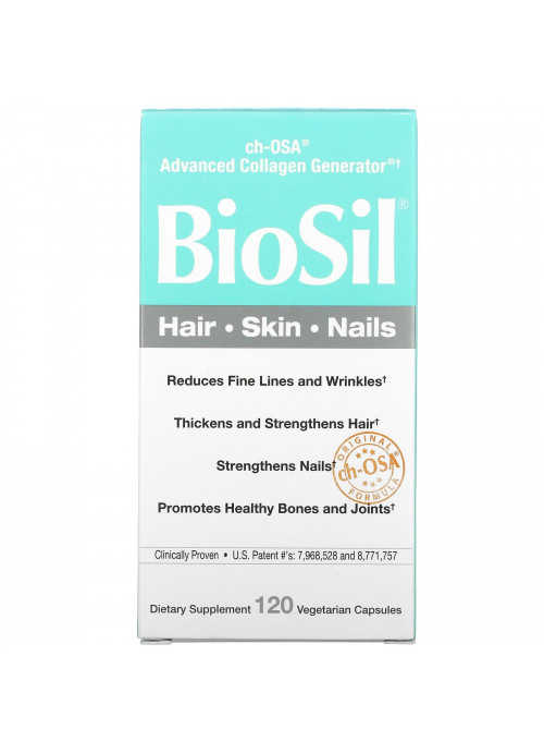 BioSil by Natural Factors, ch-OSA Advanced Collagen Generator, 120 Vegetarian Capsules