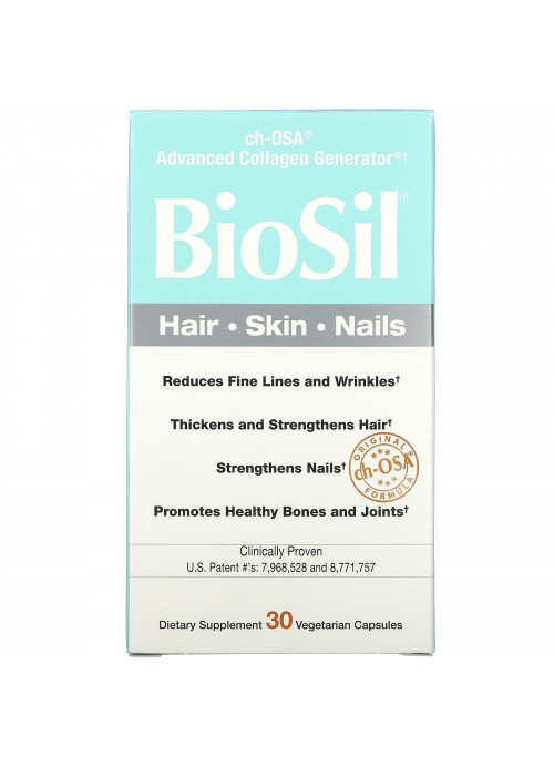 BioSil by Natural Factors, ch-OSA Advanced Collagen Generator, 30 Vegetarian Capsules