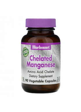 Bluebonnet Nutrition, Chelated Manganese, 90 Vcaps