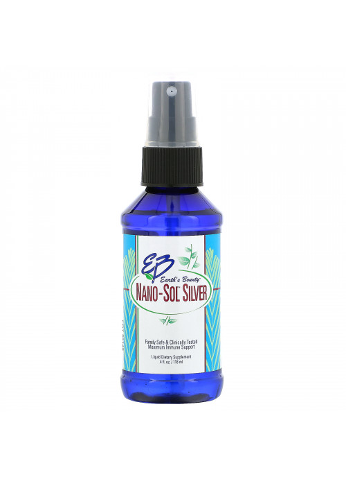 Earth's Bounty, Nano-Sol Silver, Spray, 4 fl oz (118 ml)