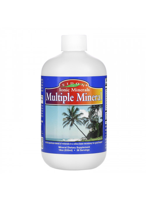 Eidon Mineral Supplements, Multiple Mineral, 18 oz (533 ml)