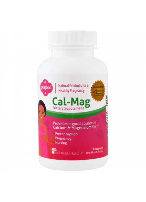 Fairhaven Health, Peapod, Cal-Mag, 60 Capsules