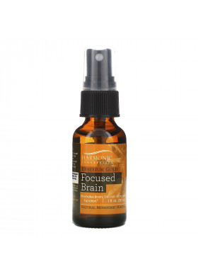 Harmonic Innerprizes, Etherium Gold, Focused Brain, 1 fl oz (30 ml)