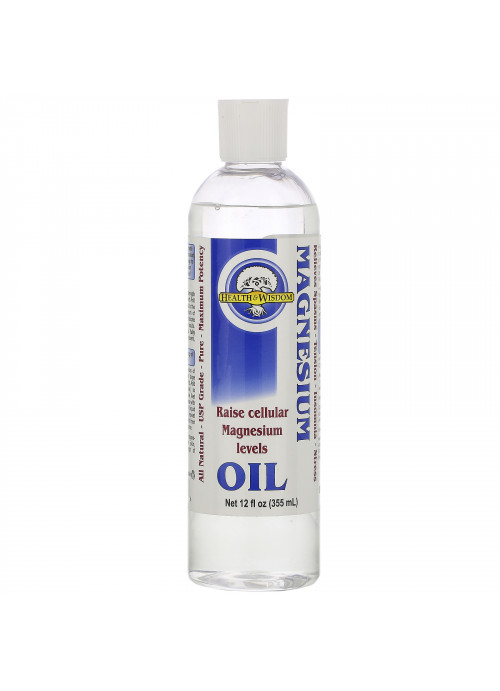 Health and Wisdom, Magnesium Oil, 12 fl oz (355 ml)