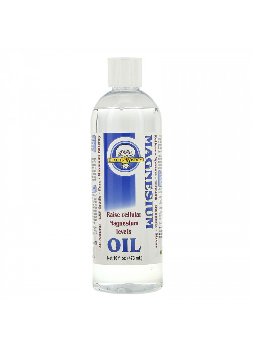 Health and Wisdom, Magnesium Oil, 16 fl oz (473 ml)