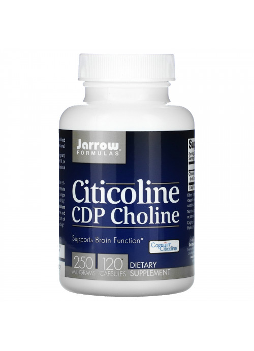 Jarrow Formulas, Citicoline, CDP Choline, 250 mg, 120 Capsules