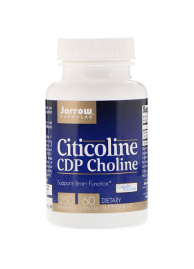 Jarrow Formulas, Citicoline, CDP Choline, 250 mg, 60 Capsules