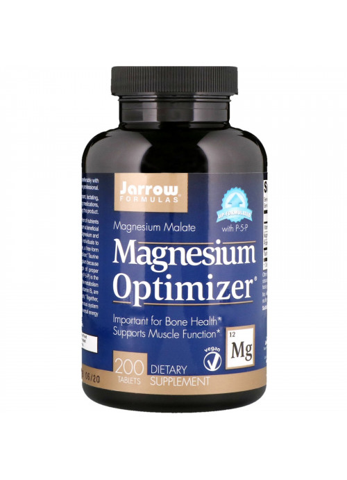 Jarrow Formulas, Magnesium Optimizer, 200 Tablets