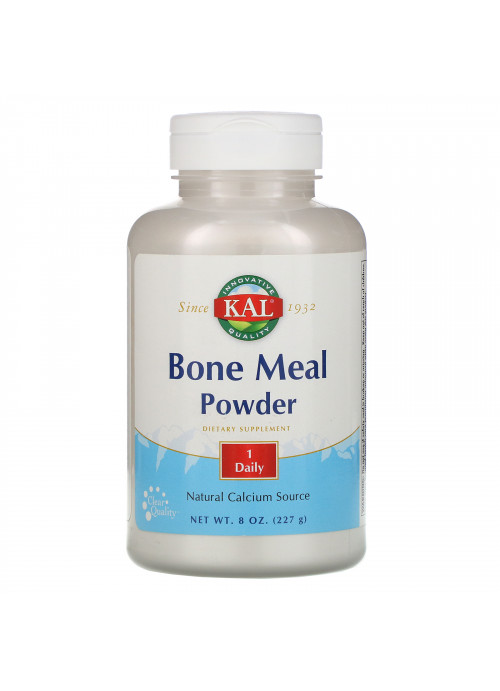 KAL, Bone Meal Powder, 8 oz (227 g)