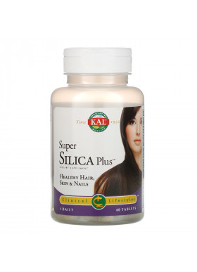 KAL, Super Silica Plus, 60 Tablets
