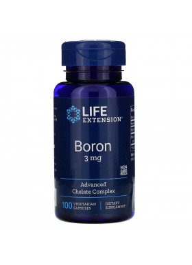 Life Extension, Boron, 3 mg, 100 Vegetarian Capsules