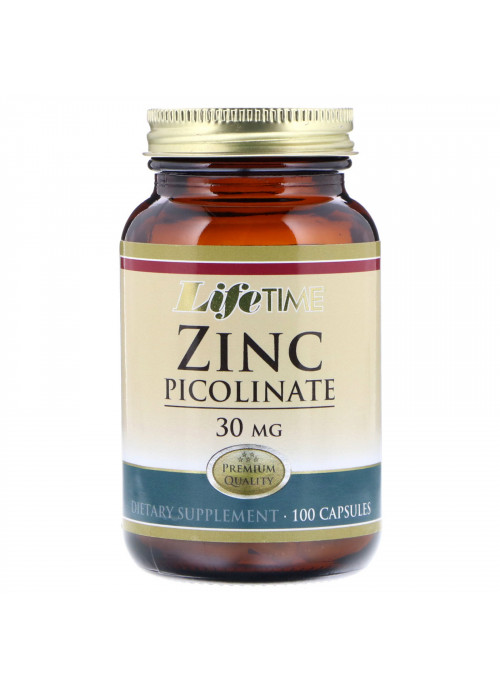 LifeTime Vitamins, Zinc Picolinate, 30 mg, 100 Capsules