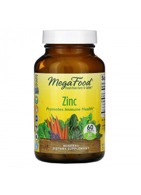 MegaFood, Zinc, 60 Tablets