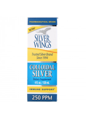 Natural Path Silver Wings, Colloidal Silver, 250 ppm, 4 fl oz (120 ml)