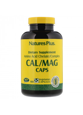 Nature's Plus, Cal/ Mag Caps, 180 Vegetarian Capsules