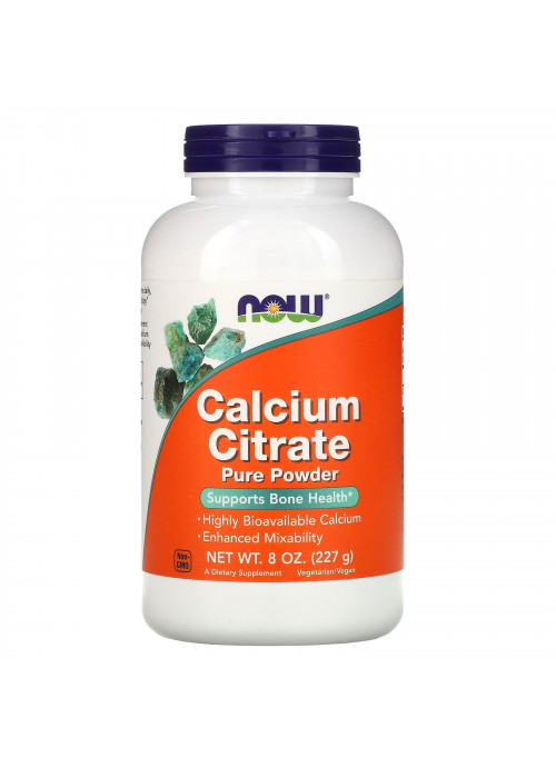 Now Foods, Calcium Citrate, Pure Powder, 8 oz (227 g)