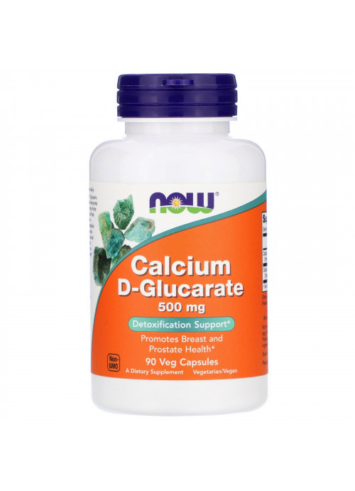 Now Foods, Calcium D-Glucarate, 500 mg, 90 Veg Capsules