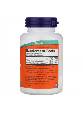 Now Foods, Calcium Hydroxyapatite Caps, 120 Capsules