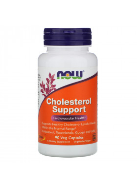 Now Foods, Cholesterol Support, 90 Veg Capsules