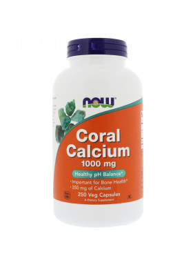 Now Foods, Coral Calcium, 1,000 mg, 250 Veg Capsules