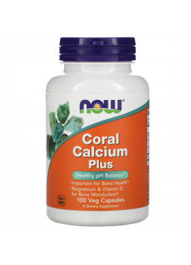 Now Foods, Coral Calcium Plus, 100 Veg Capsules