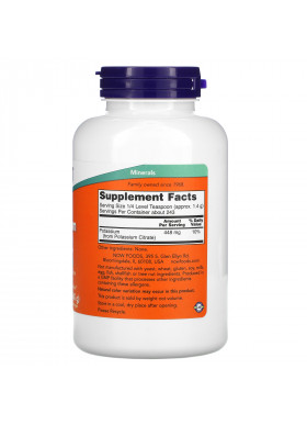 Now Foods, Potassium Citrate Pure Powder, 12 oz (340 g)