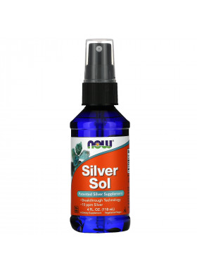 Now Foods, Silver Sol, 4 fl oz (118 ml)