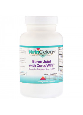 Nutricology, Boron Joint with CurcuWin, 120 Vegetarian Capsules