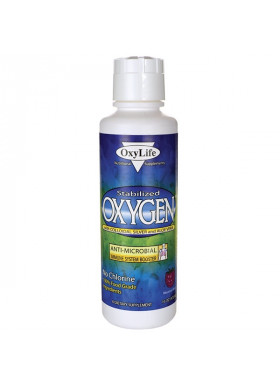 OxyLife, Stabilized Oxygen with Colloidal Silver and Aloe Vera, Mountain Berry, 16 oz (473 ml)