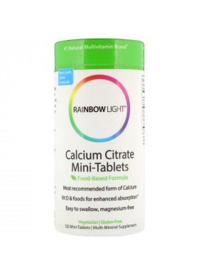 Rainbow Light, Calcium Citrate Mini-Tablets, 120 Mini-Tablets