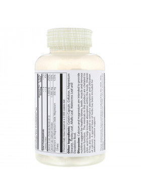 Solaray, Cal-Mag Citrate, 2:1 Ratio with Vitamin D-3, 180 Capsules