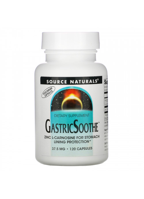Source Naturals, GastricSoothe, 37.5 mg, 120 Capsules