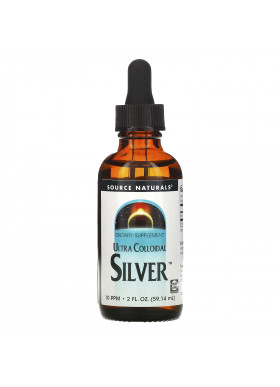 Source Naturals, Ultra Colloidal Silver, 10 PPM, 2 fl oz (59.14 ml)