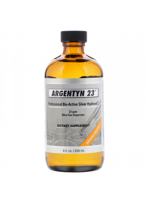 Sovereign Silver, Argentyn 23, Professional Bio-Active Silver Hydrosol, 8 fl oz (236 ml)