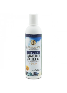 Sunwarrior, Immune Shield, Natural Fulvic Complex + Gold, 8 fl oz (236.5 mL)