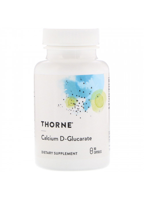 Thorne Research, Calcium D-Glucarate, 90 Capsules