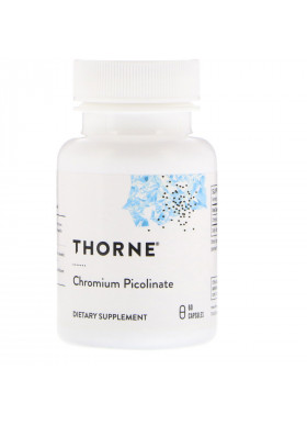 Thorne Research, Chromium Picolinate, 60 Capsules