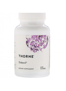 Thorne Research, Diabenil, 90 Capsules