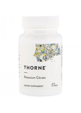 Thorne Research, Potassium Citrate, 90 Capsules