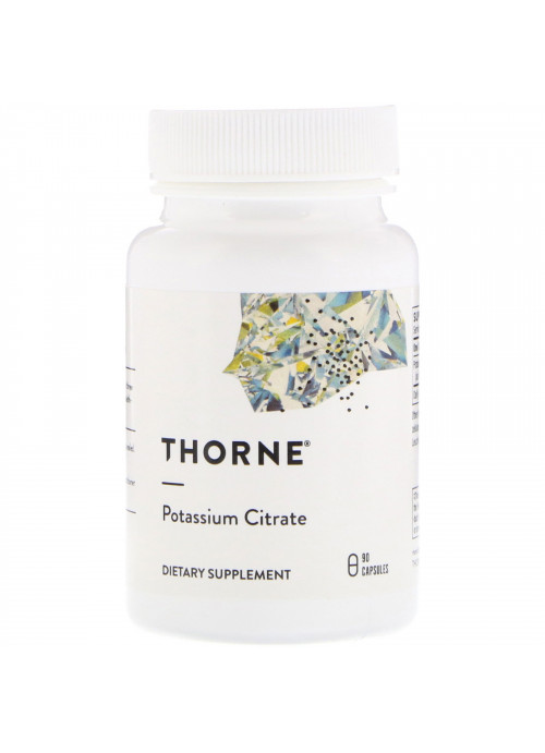 Thorne Research, Potassium Citrate, 90 Capsules