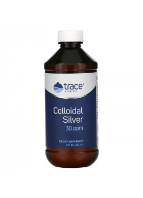 Trace Minerals Research, Colloidal Silver, 30 ppm, 8 fl oz (237 ml)